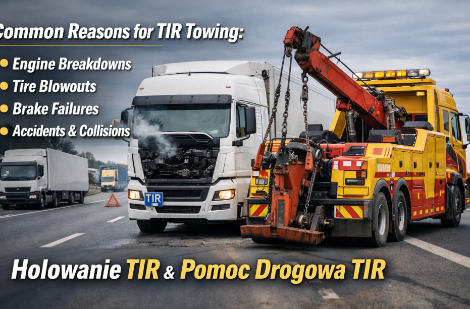 The Most Common Reasons for TIR Towing on the Road